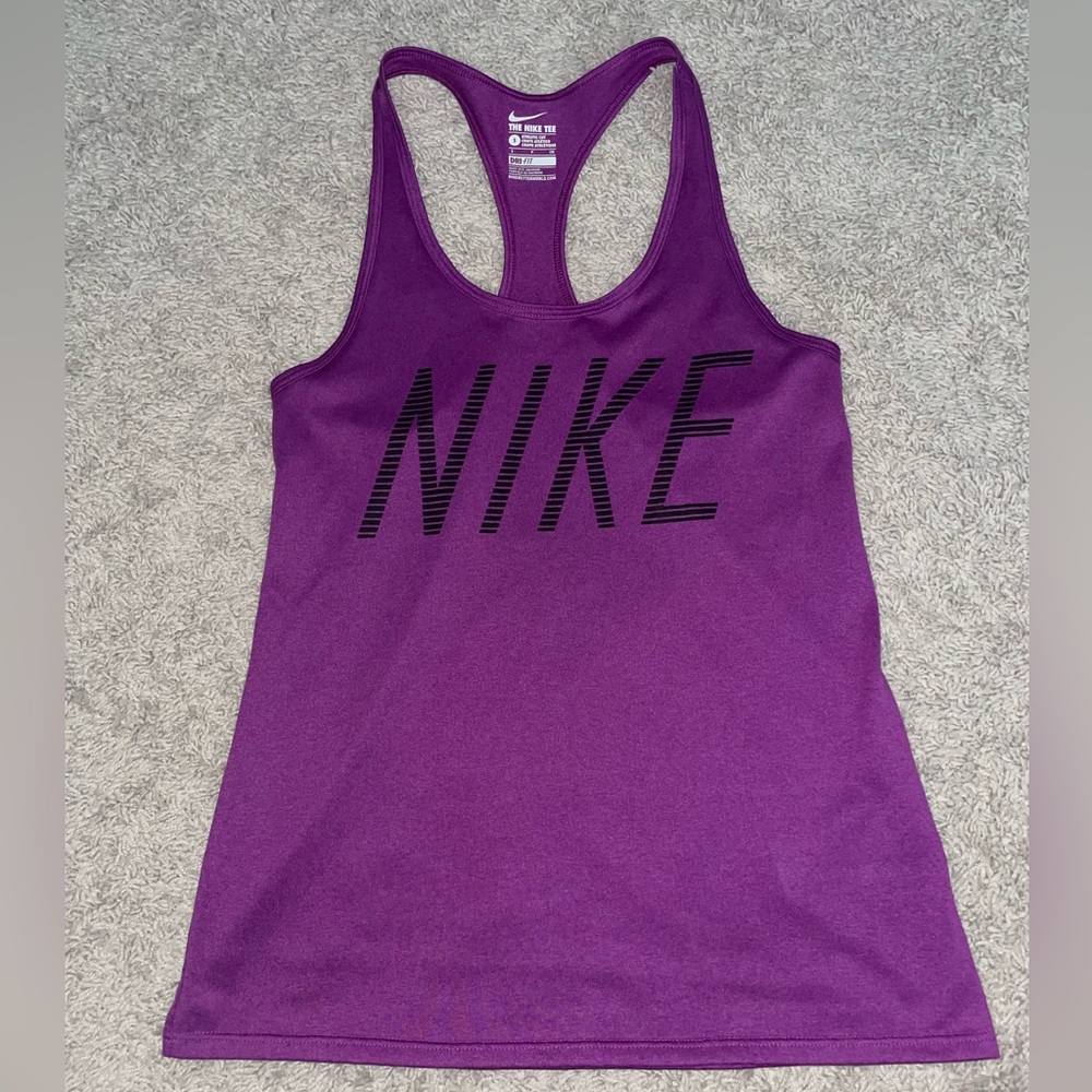 Nike Women Tank, Purple, Small